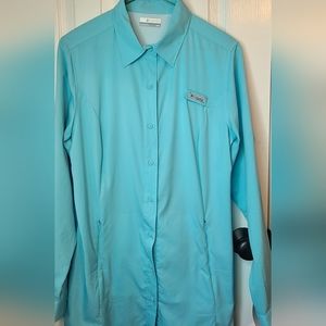 Columbia PFG Fishing Shirt, Vented, active wear Omni shade